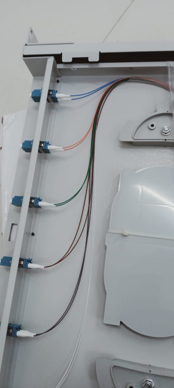 Fiber patch panel termination